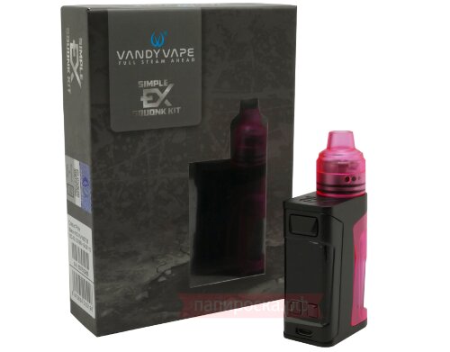 Vandy Vape Simple EX Squonk Kit (850 mAh) - набор - фото 2